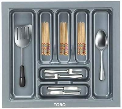 Allkartz 8 Drawer Organizer Tray, Expandable Cutlery Tray For Kitchen ...