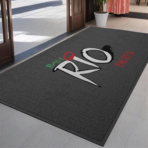 Amazon.com: NCBUSWY Custom Personalized Floor Mat with Any Logo Text ...