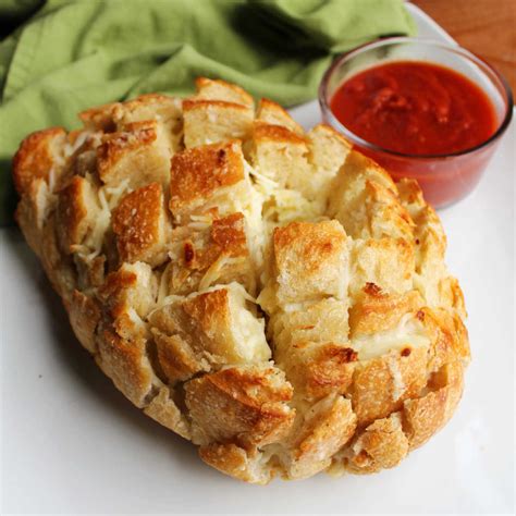 Cheesy Garlic Pull Apart Bread - Cooking With Carlee