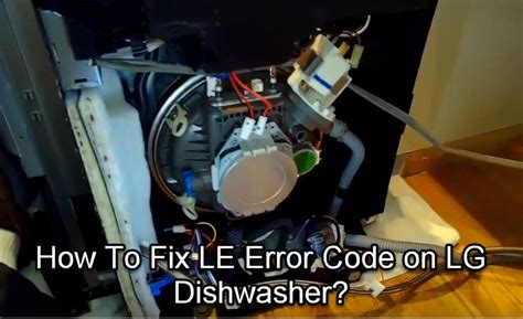 Image result for LG LE Error Code Fix