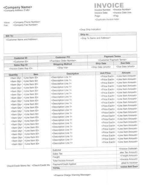 Company Invoice and Customer Statement Sample Formats | Freelancer
