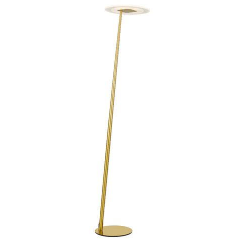 Langly Antique Gold Floor Lamp - Zest Lighting