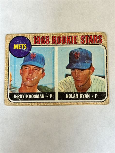 Lot Detail - 1968 Topps #177 Nolan Ryan Rookie Card
