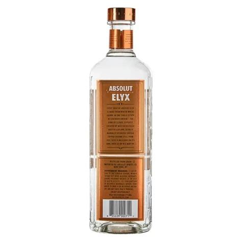 VODKA ABSOLUT ELYX 750ML - Cia do Whisky | A sua fonte confiável para ...