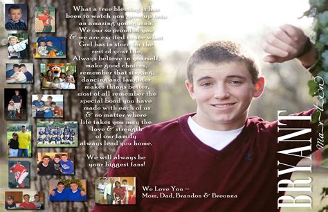 Senior Yearbook Ad/ Page ~ ~ StoneLove Designs on ETSY | Senior ...