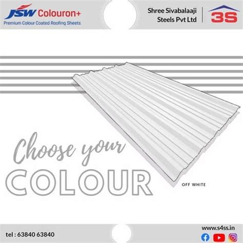 Roofing Sheet - JSW Everglow Metal Roofing Sheets Trader - Wholesaler ...