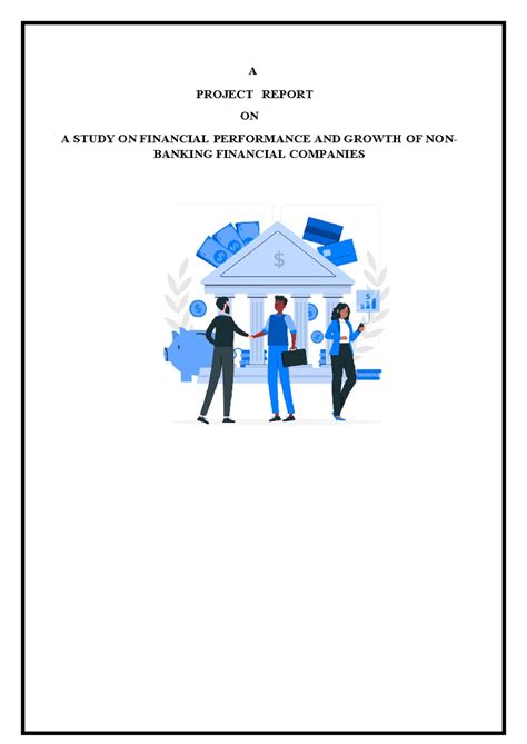 A Study on Financial Performance & Growth of NBFCs: Project Report ...