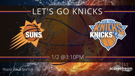 Knicks vs Suns starting lineups; follow live! - The Sporting Alert