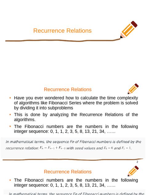Image result for What Is Recurrence Relation