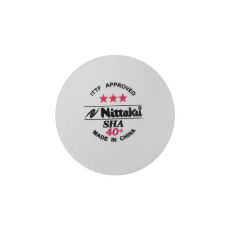 Nittaku Sha 3*40+ Ball (Pack of 3)