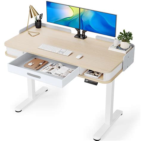 Marsail Electric Standing Desk Whole Piece Desktop 48 X 24 | Desertcart ...