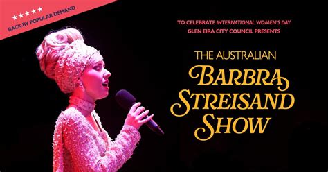 International Women’s Day with The Australian Barbra Streisand Show ...