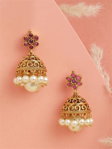 Buy Jhumka Earrings for Girls & Women – Wedding, Party & Festive ...