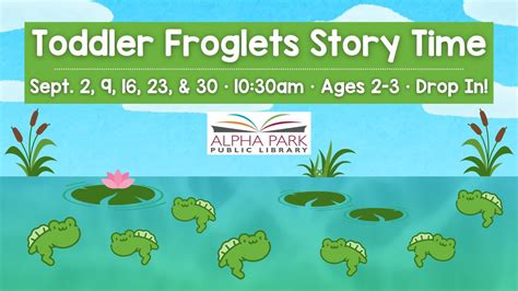 Toddler Froglet Story Time, 3527 South Airport Road, Bartonville, IL ...