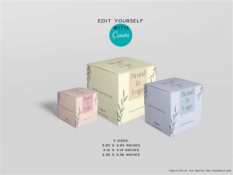 Square Box Design Templates