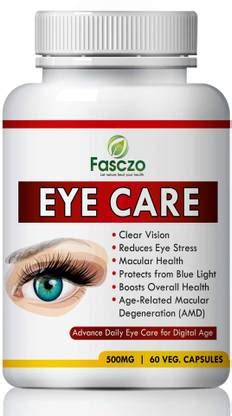 Fasczo Eye Care Vitamine Medicine For Vision Enhance Retina & Improve ...