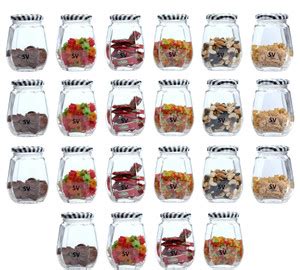 Sv Enterprise Glass Grocery Container - 450 ml Price in India - Buy Sv ...