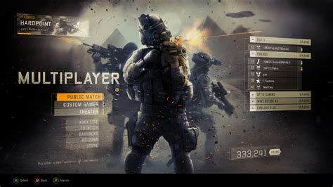 Image result for Bo3 Menu