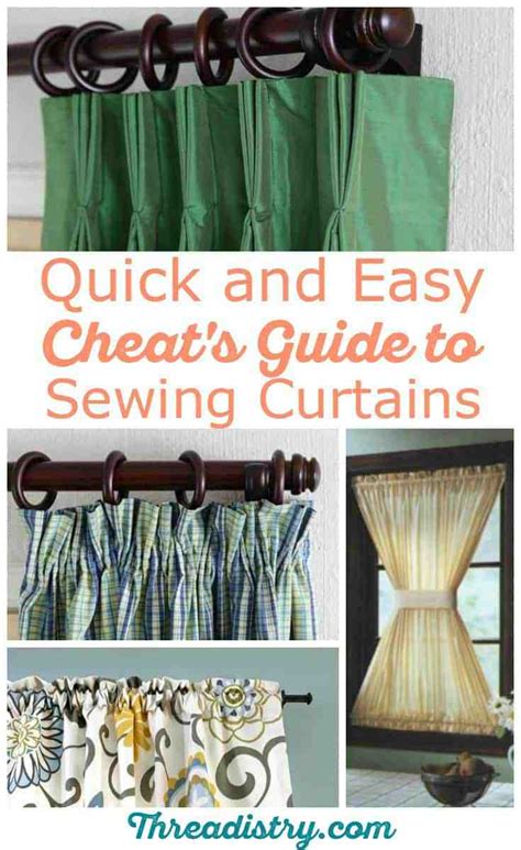 Sewing Curtains Tutorials 的图像结果
