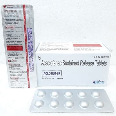 ACLOTEM-SR Tablets Biostem Pharma Pvt. Ltd.