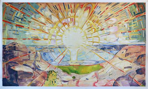 Edvard Munch The Sun