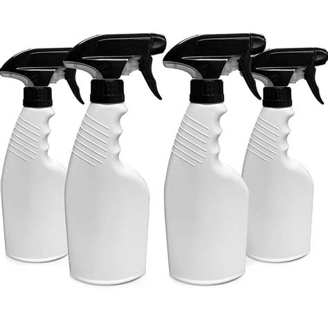 Plastic Empty Spray Bottles with Sprayer No Clog & Leak Proof Heavy ...