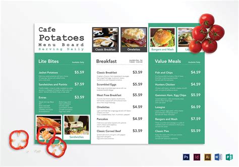 Menu Board Design 的图像结果