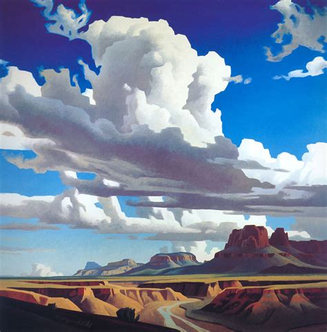 Ed Mell (American, b.1942) - Chinle Wash - ars est celare artem