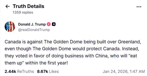 'China Will Eat Them Up': Why Trump Lashed Out At Canada Over Greenland ...