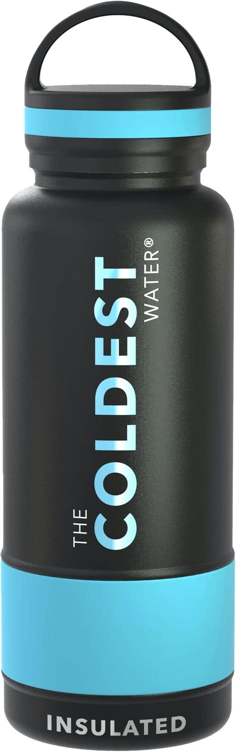 Coldest Insulated Water Bottle With Handle Lid Leak Proof Insulated ...