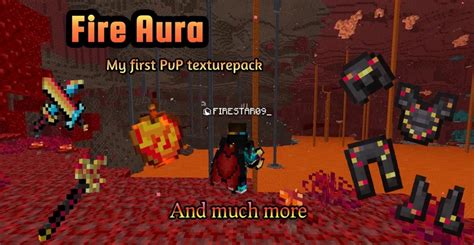 Fire Aura PvP Texturepack - Minecraft Resource Pack