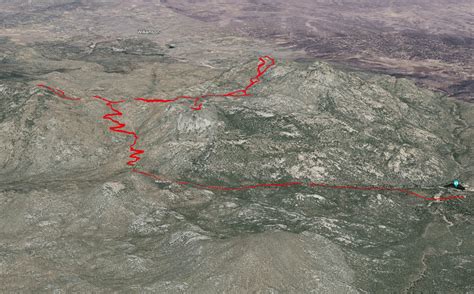 Granite Mountain, Granite Mountain Throne and Granite Mountain Overlook ...