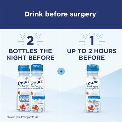 Ensure® Pre-Surgery Clear Carbohydrate Drink – Suprememed