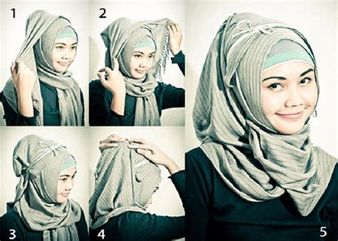 Image result for Tutorial Hijab Modern