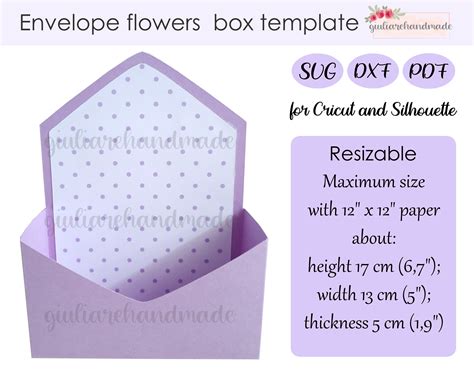 Image result for Envelope Box Template