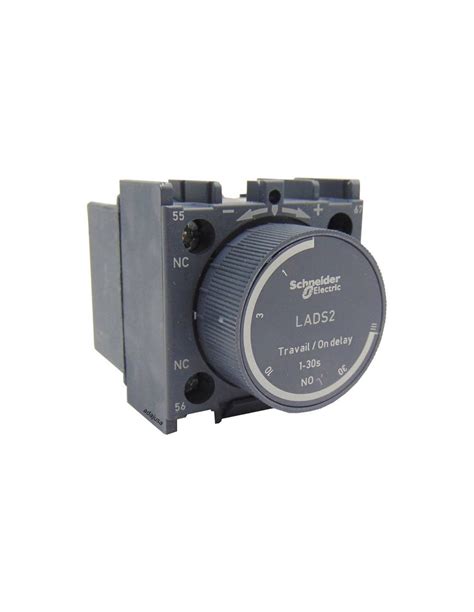 Timer block for contactors LADS2 1 to 30 seconds Schneider ADAJUSA