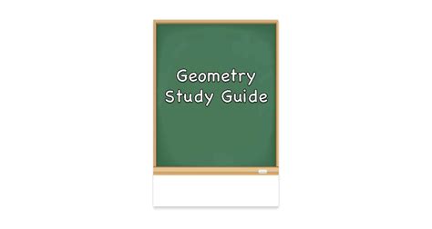 Image result for Geometry Study Guide Book