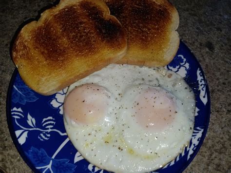 Fried Egg Sandwich Ketchup