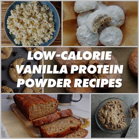 35 Delicious Low-Calorie Vanilla Protein Powder Recipes