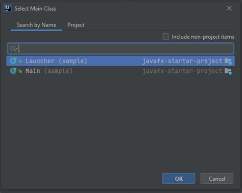 How to Create a Java File Containing JavaFX Project 的图像结果