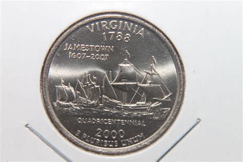 2000-P VIRGINIA STATE QUARTER #12158
