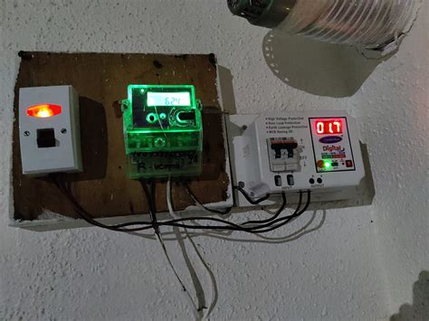 SUDARSHAN Digital Single Phase ELCB, MCB, RCCB with High Voltage ...