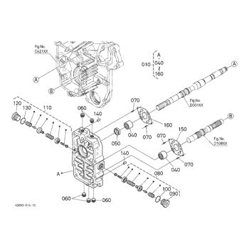 K2651-14840 Kubota PLATE,VALVE M