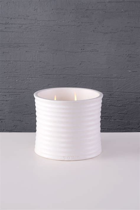 Daydream - Cylinder Candle | White | Gardenia Delight – Doft Candles