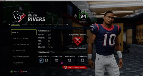Drafted my first x factor and hes a stud qb one year in! : r/Madden