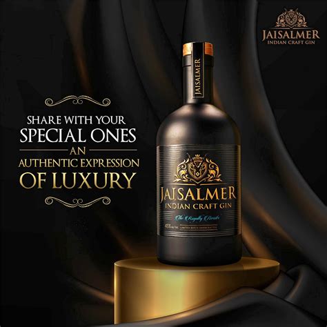 Authentic Jaisalmer Indian Craft Gin - 700 ml India | Ubuy