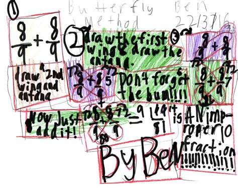 Image result for Butterfly Method Adding Fractions
