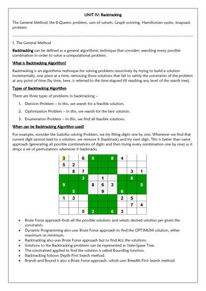 DAA UNIT-III - others - UNIT III Dynamic Programming The general method ...