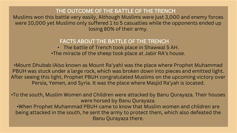 BATTLE OF THE TRENCH. | PPTX