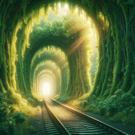 Tunnel of Love in Ukraine: A Journey Through Nature's Art